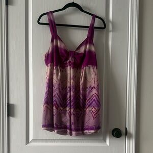 Purple Sleeveless Top BONUS*Matching Sweater FREE*